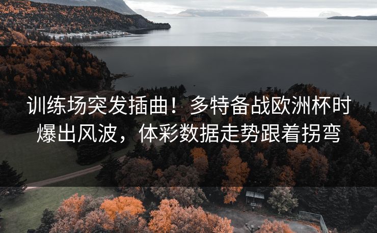 训练场突发插曲！多特备战欧洲杯时爆出风波，体彩数据走势跟着拐弯